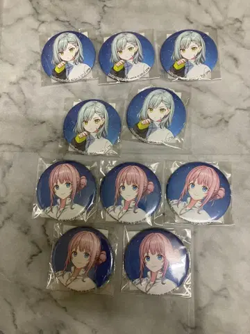 프로세카 ZOZOTOWN 콜라보 캔뱃지 히노모리 시호 모치즈키 호나미