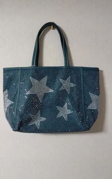 [ 미사용 ] GUSCIO 별 모양 스터드 파랑 토트백