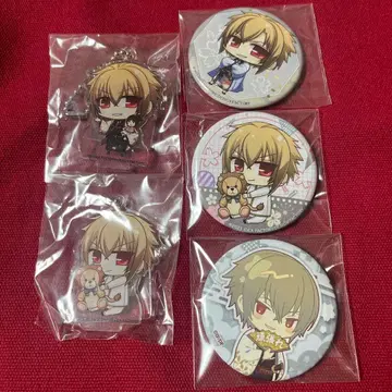 박앵귀 미니 아크릴 스탠드 & 캔뱃지 세트 카자마