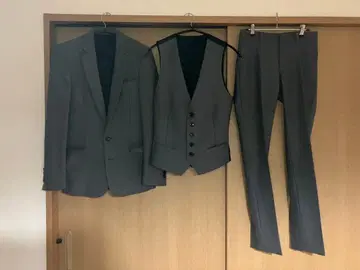 새상품급 LITHIUM HOMME 리튬옴므 3피스 수트 셋업 42