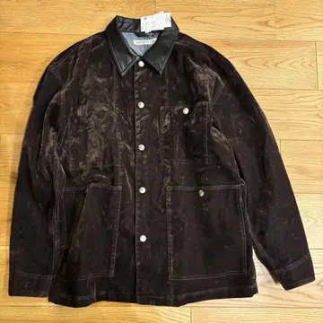 [ 택 포함 ] 플로키 데님 오버 자켓 L 사이즈 나노 유니버스