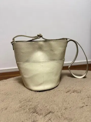 ourhome 코다와리 가죽 버킷백