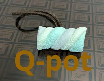 Q-pot 머리끈 Marshmallow Hair Rubber Band