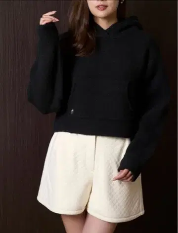 herlipto Quilted Flare Bell Shorts