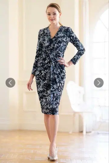 케이미 네이비 라벤더 비너스 원피스