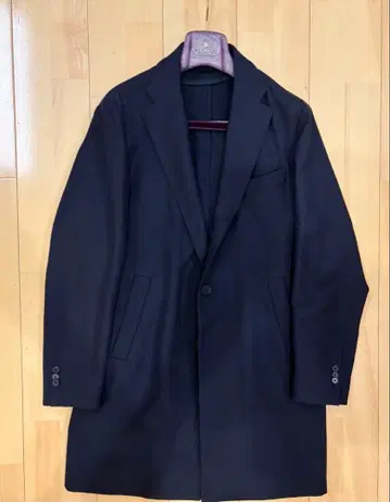 이번 주 한정 가격 ) EIDOS 이탈리아제 다크 네이비 체스터 코트