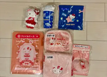 새상품 산리오 복권 헬로키티 7세트