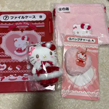 헬로키티 행운 복권 묶음 판매 4점