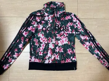 adidas 꽃무늬 저리 후드 부착