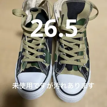 CONVERSE 카모플라쥬 하이컷 컨버스 카모플라쥬 26.5
