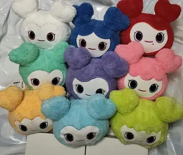 TWICE 러블리 포근포근 잠자는 BIG 봉제 인형 9종 컴플리트 잠자는