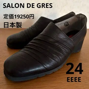 SALON DE GRES 일본제 정가 19250엔 천연 가죽 컴포트 슈즈