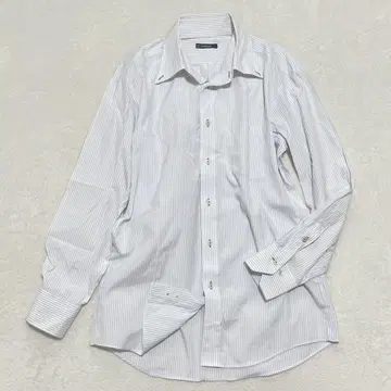 앤디론즈 남성용 스트라이프 와이셔츠 버튼 다운 비즈니스 심플