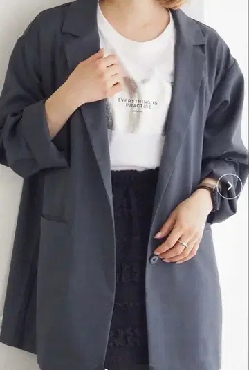 [tip top] 미사용 새상품 테일러드 자켓