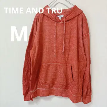 레어 TIME AND TRU [ M ] 머드 오렌지 맨투맨