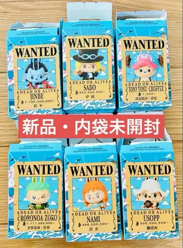 LABUBU x 원피스 팝마트 6개