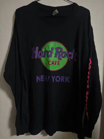 Hard Rock Cafe 뉴욕 긴팔 티셔츠