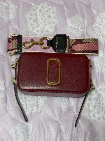 [ MARC JACOBS ] 숄더 스냅샷 핑크 계열 레어