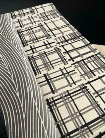 격자 무늬 후쿠로 오비 450