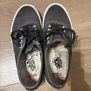 Vans 블랙 스니커즈 캔버스