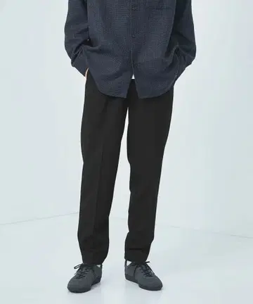 TR 카르제 속기모 올마이 팬츠 L 블랙 워셔블 스트레치