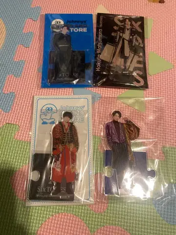 Six TONES 아크릴 스탠드 4개 세트