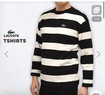 LACOSTE 니트 저지 소재 스웨터 M