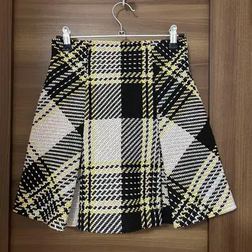 snidel 로빙 체크 미니 스커트 0 사이즈