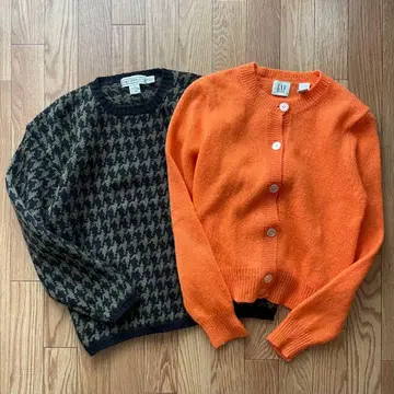 80s 90s GAP 여성 사이즈 니트 2벌 세트