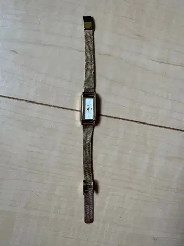 ete 골드 메쉬밴드 시계