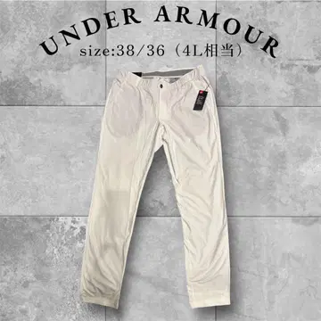 [택 포함] 언더아머 골프 팬츠 38/36 화이트