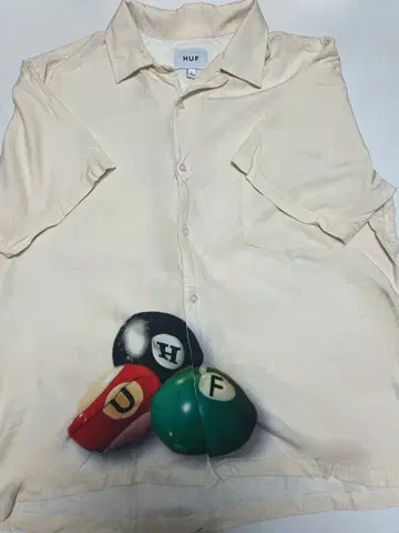 BILLIARDS WOVEN TOP / HUF 우먼 셔츠