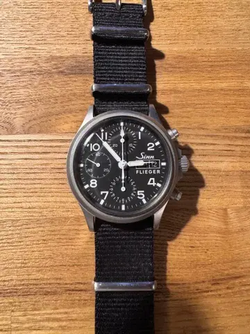 Sinn FLIEGER 크로노그래프 손목시계