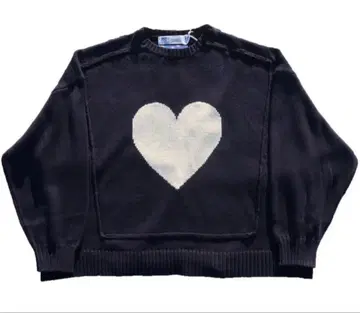 [ 새상품급 ] DAIRIKU 하트 풀오버 니트 다이리쿠