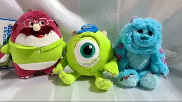 몬스터즈 잉크 봉제 인형 스트랩 3개 세트