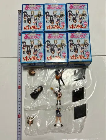 케이온! 욘텐고 피규어 9개!