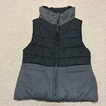 Bou Jeloud 다운 베스트 블랙 그레이