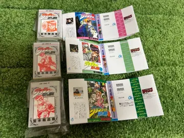 죠죠의 기묘한 모험 캡슐 토이 콩 도서 3개 세트