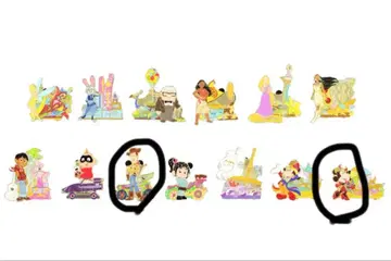 하모니 인 컬러 핀 배지 디즈니 하모카라