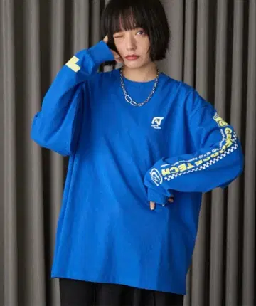 PBLIM [ UNISEX ] 컴퍼니 로고 롱T