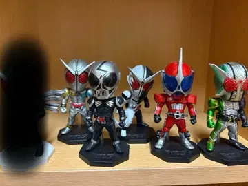 월드 컬렉터블 피규어 가면라이더 W 6체 세트