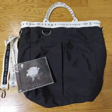 삼대째 jsb STARS 블랙 토트백