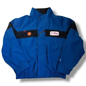 Workrite Shell 쉘 자수 레이싱 자켓 기업 아메카지