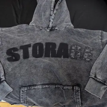 니코앤드 - STORAGE 후드티 M 차콜