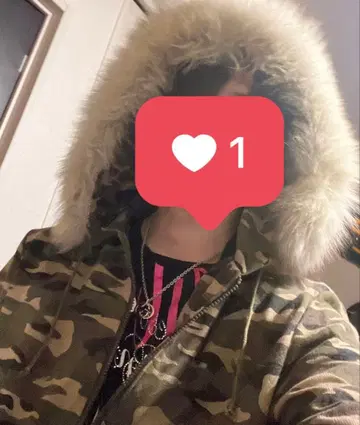 남성용 카모 패턴 퍼 후드티 XL y2k 그런지 시크 스타일