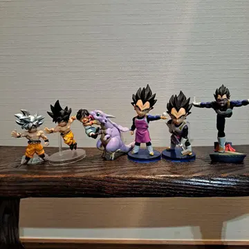 드래곤볼 피규어 6체 세트