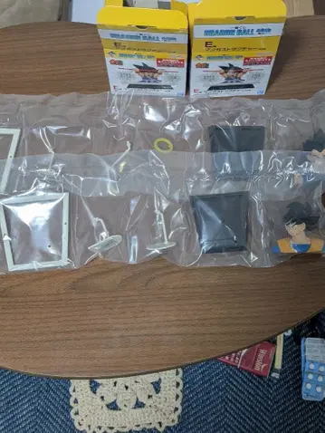 드래곤볼 1번 복권 E상 만화 스트럭처 2종