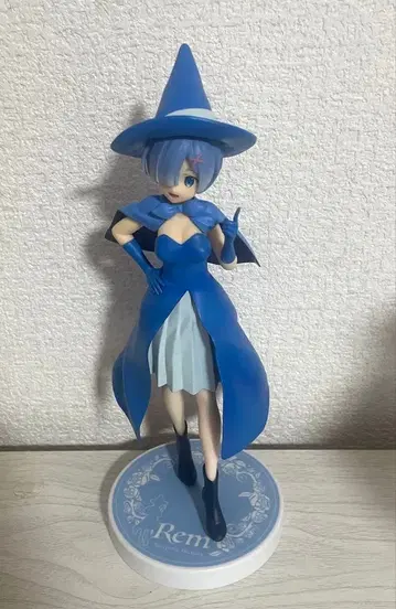 렘 마녀 피규어 파랑 박스 없음
