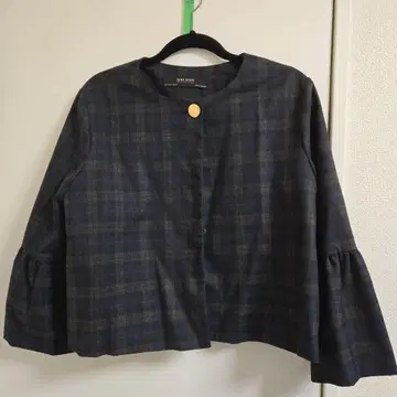 ZARA 자라 자켓 타탄 체크