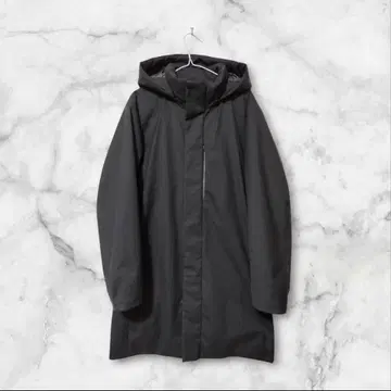 유니클로 하이브리드 다운 코트 2023 블랙 M